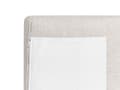 Miniatyrbild 7 av 11: Vänster Hörnsoffa Polyester Ljusbeige 4-sits Möbeltapetserad Metallben Vävt tyg Kuddad rygg Minimalistisk Modern