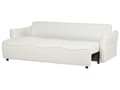Miniatyrbilde 8 av 11: Sovesofa Hvit Bouclé med ekstra puter og avtakbare trekk Moderne minimalistisk stil Stue Soverom