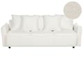 Miniatyrbilde 1 av 11: Sovesofa Hvit Bouclé med ekstra puter og avtakbare trekk Moderne minimalistisk stil Stue Soverom