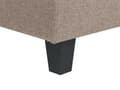 Miniatyrbillede 5 af 6: Hjørnestol Mørkegrå Polyester 1 Personers Klassisk Højrygget Modul Sektion Polstret Aftagelige Betræk Stue Tilbehør Designer Stol Inspiration