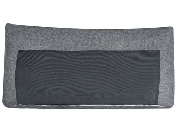 Hjørnesofa med Chaiselong Mørkegrå Stof 3 Personers Sofa L Formet Dyb Sofahjørne Siddemøbel Blød Stofsofa Venstrevendt