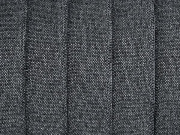 Soffa Mörkgrå Polyester Klädd 3-sits Modern Soffa Stil Vardagsrum Breda Armstöd Tuftat Ryggstöd Vardagsrum Hembibliotek