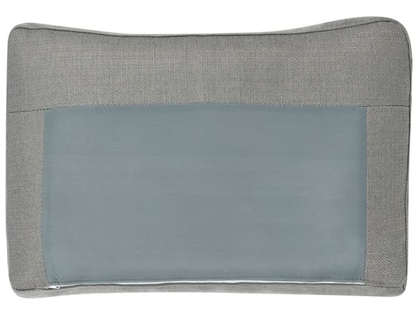 Hjørnesofa med Chaiselong grå Stof 3 Personers Sofa L Formet Dyb Sofahjørne Siddemøbel Blød Stofsofa Venstrevendt
