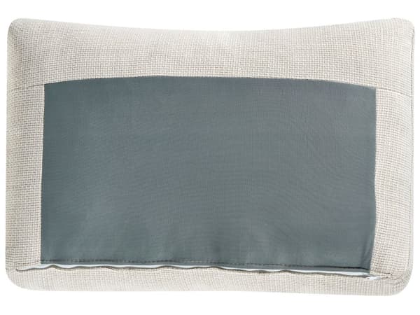 Hjørnesofa med Chaiselong Beige Stof 3 Personers Sofa L Formet Dyb Sofahjørne Siddemøbel Blød Stofsofa Venstrevendt