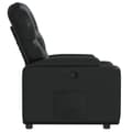 Miniatyrbild 8 av 11: vidaXL Reclinerfåtölj svart konstläder