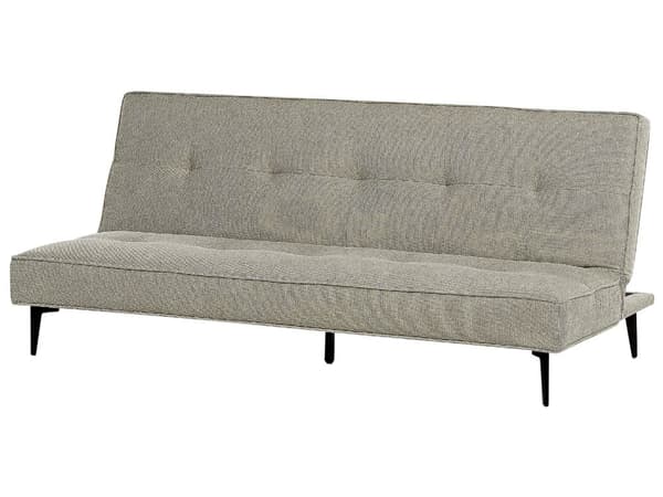 Bäddsoffa Ljusgrönt Tyg Modernt Vardagsrum Gästrum Konvertibel 3 Sits Utan Armstöd Minimalistisk Design