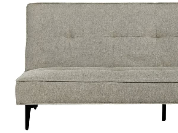 Bäddsoffa Ljusgrönt Tyg Modernt Vardagsrum Gästrum Konvertibel 3 Sits Utan Armstöd Minimalistisk Design
