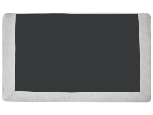Venstrehånds hjørnesofa Lysegrå stoff Polyester Metall Svarte ben 190 x 272 x 83 cm Polstret rygg 3-seters L-formet Moderne stil Stue