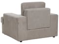 Miniatyrbilde 9 av 11: Sofasett i taupe stoff Polstret 4-seter med lenestol Polstret tykk rygg Classic Living Room Sofa
