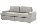 Miniatyrbilde 5 av 11: Sofasett i grå stoff med polstret 5-seter og lenestol med polstret, tykt polstret rygg Classic Living Room sofa