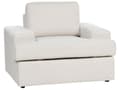 Miniatyrbilde 7 av 11: Sofasett i lysebeige stoff med polstret 5-seter og lenestol med polstret, tykt polstret rygg Classic Living Room sofa