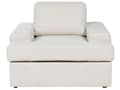 Miniatyrbilde 8 av 11: Sofasett i lysebeige stoff med polstret 5-seter og lenestol med polstret, tykt polstret rygg Classic Living Room sofa