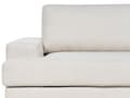 Miniatyrbilde 11 av 11: Sofasett i lysebeige stoff med polstret 5-seter og lenestol med polstret, tykt polstret rygg Classic Living Room sofa