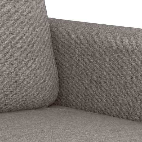 vidaXL sofasæt 3 dele med hynder stof gråbrun