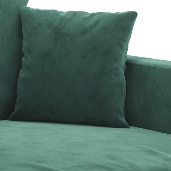 vidaXL lænestol 60 cm velour lysegrøn