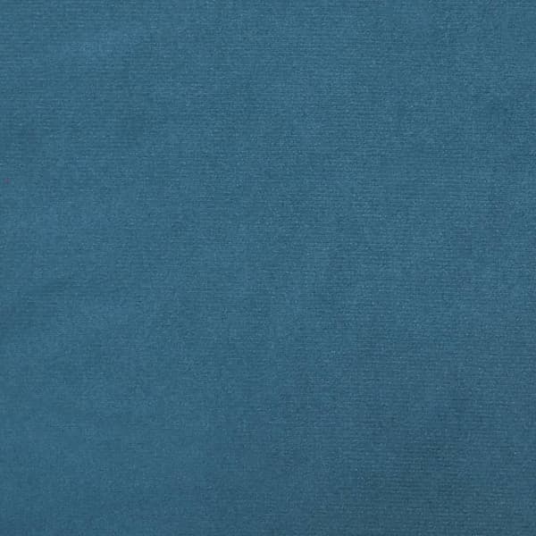 vidaXL sofastol med fodskammel 60 cm velour blå