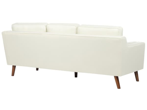 3-seters sofa i offwhite stoff Ben Eiketre Klassisk Stue fra midten av århundret