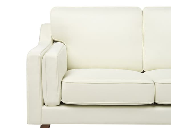3-seters sofa i offwhite stoff Ben Eiketre Klassisk Stue fra midten av århundret