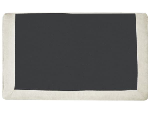Hjørnesofa råhvid 3-personers Chenille stofbetræk metalben højre L-form minimalistisk