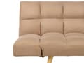 Miniatyrbillede 8 af 11: Sovesofa Brun Polyester 3 Personers Moderne Blød Sofa Sofaseng Tre Personers Designsofa til Værelse Stofsofa med Klik Klak funktion