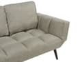 Miniatyrbillede 9 af 11: Sovesofa Lysegrøn Polyester 2 Personers Moderne Blød Sofa Sofaseng To Personers Designsofa til Værelse Stofsofa med Klik Klak funktion