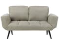 Miniatyrbillede 1 af 11: Sovesofa Lysegrøn Polyester 2 Personers Moderne Blød Sofa Sofaseng To Personers Designsofa til Værelse Stofsofa med Klik Klak funktion