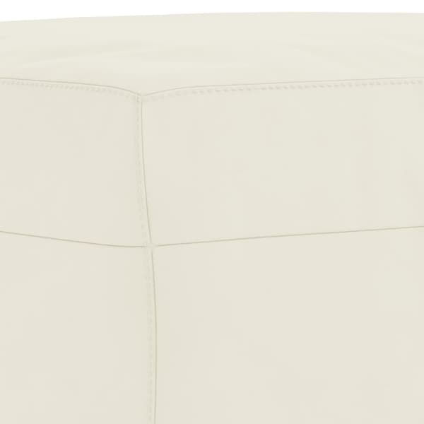 vidaXL sofasæt 4 dele med hynder velour cremefarvet
