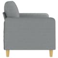 Miniatyrbillede 3 af 8: vidaXL 2-personers sofa 140 cm stof lysegrå