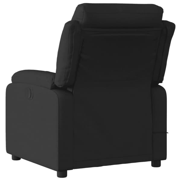 vidaXL massagestol stof sort