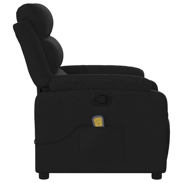 vidaXL massagestol stof sort