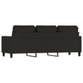 Miniatyrbillede 5 af 8: vidaXL 3-personers sofa 180 cm velour sort