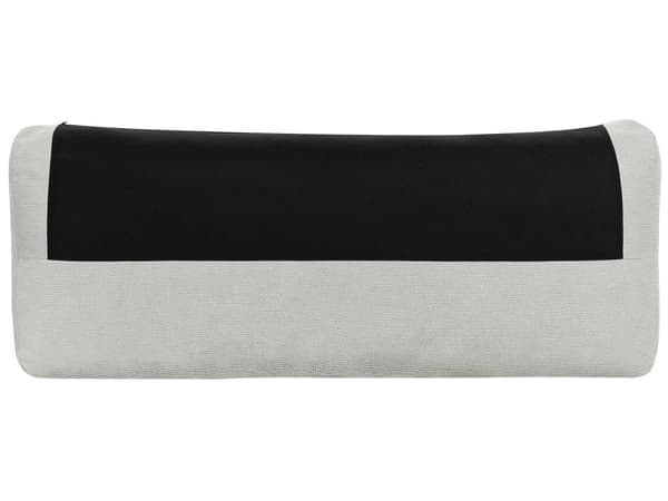 Hörnsoffa Höger Ljusgrå Chenille Polyester Metall Svarta ben Stoppat Ryggstöd 3-sits L-formad Modern Stil Vardagsrum