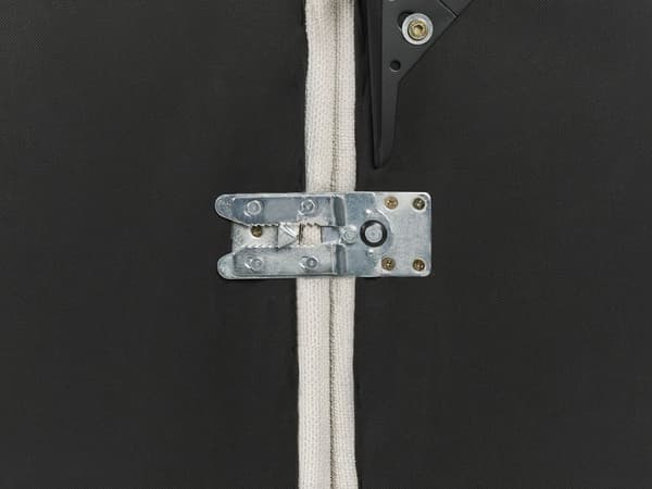 Hörnsoffa Höger Benvit Chenille Polyester Metall Svarta ben Stoppat Ryggstöd 3-sits L-formad Modern Stil Vardagsrum