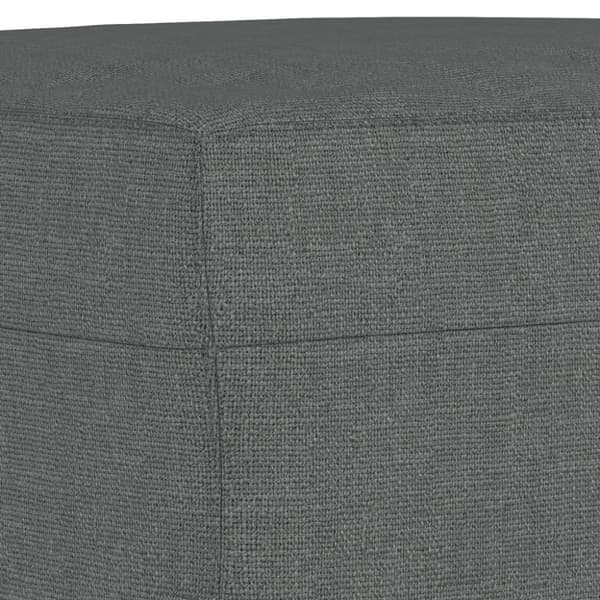 vidaXL sofasæt 3 dele med puder stof mørkegrå