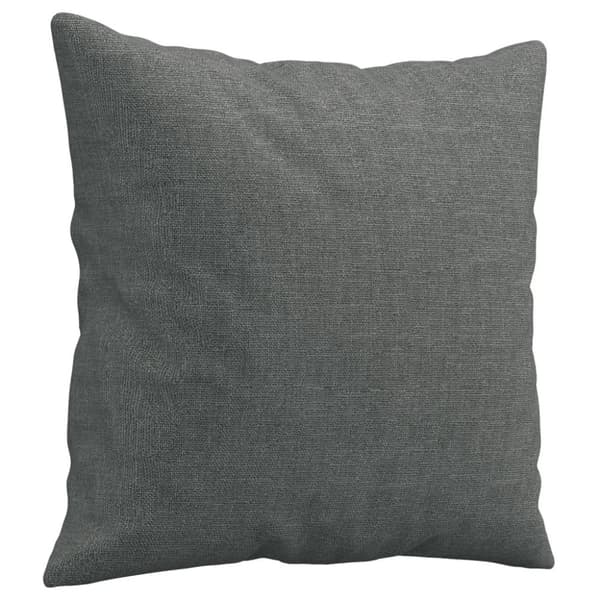 vidaXL sofasæt 4 dele med puder stof mørkegrå