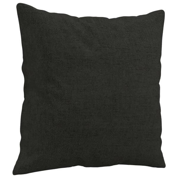 vidaXL sofasæt 2 dele med puder stof sort