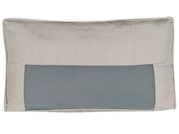Hjørnesofa beige 2-personers standard fløjlspolstring højre dekorative puder sovesofa moderne