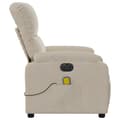 Miniatyrbillede 8 af 9: vidaXL massagestol mikrofiberstof beige