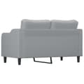 Miniatyrbillede 5 af 8: vidaXL 2-personers sofa 140 cm stof lysegrå