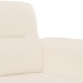 Miniatyrbild 6 av 8: vidaXL 3-sitssoffa Beige 180 cm mikrofibertyg