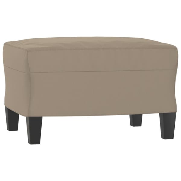 vidaXL sofasæt 3 dele med puder mikrofiberstof gråbrun