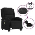 Miniatyrbillede 6 af 11: vidaXL massagestol velour sort
