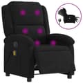 Miniatyrbillede 2 af 11: vidaXL massagestol velour sort