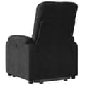 Miniatyrbillede 4 af 9: vidaXL massagestol med løftefunktion mikrofiberstof sort
