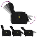 Miniatyrbild 6 av 10: vidaXL Elektrisk massagefåtölj med uppresningshjälp mikrofibertyg