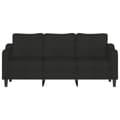 Miniatyrbillede 2 af 8: vidaXL 3-personers sofa 180 cm stof sort