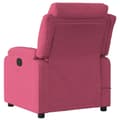 Miniatyrbillede 5 af 11: vidaXL massagestol velour vinrød