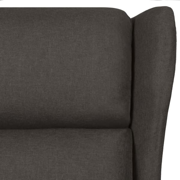 vidaXL Nojatuoli taupe kangas