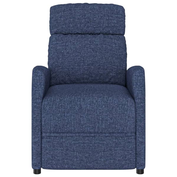 vidaXL Reclinerfåtölj antracit konstläder