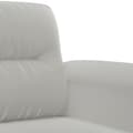 Miniatyrbillede 5 af 8: vidaXL 2-personers sofa 120 cm mikrofiberstof lysegrå
